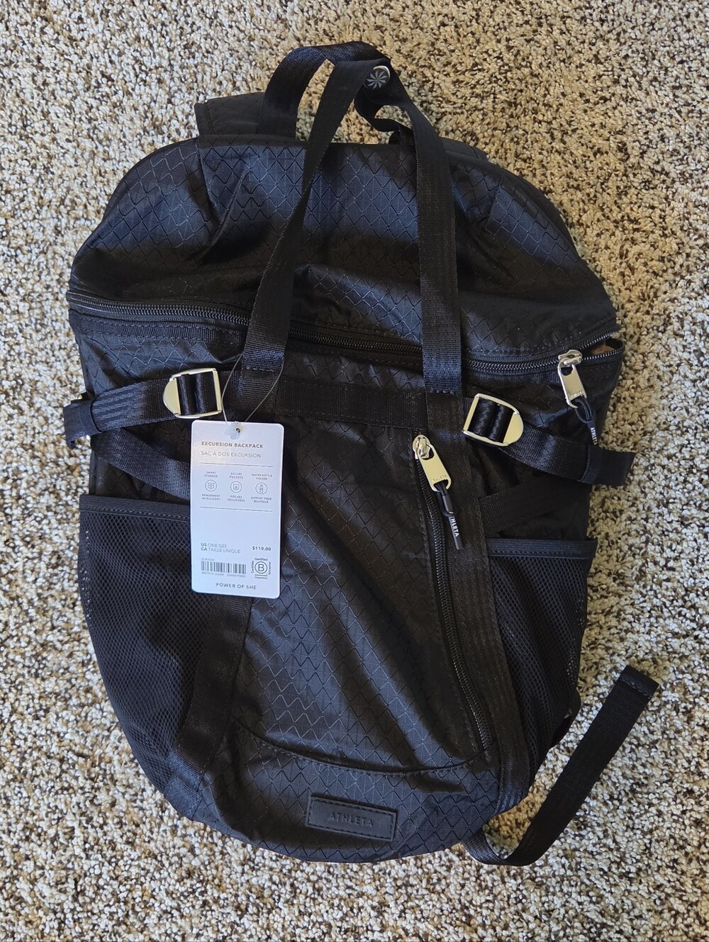 NWT Athleta Excursion Backpack - Picture 3 of 8